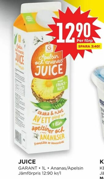 Willys Juice erbjuda