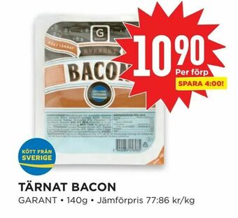 Willys Tärnat bacon erbjuda