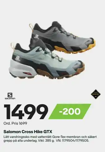 Salomon Cross Hike GTX