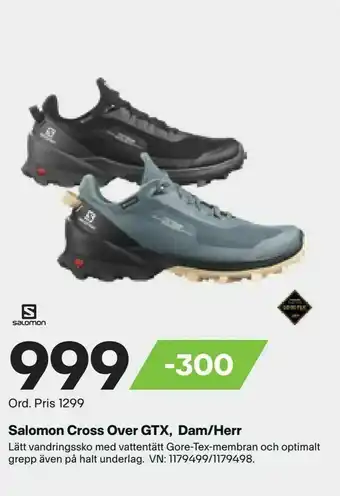 XXL Salomon Cross Over GTX, Dam/Herr erbjuda