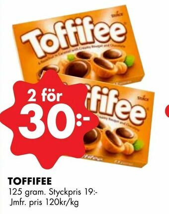ÖoB Toffifee erbjuda