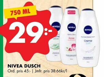 ÖoB Nivea dusch erbjuda