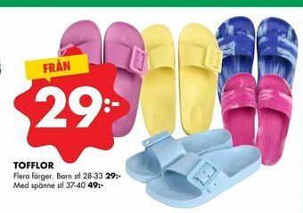 ÖoB Tofflor erbjuda