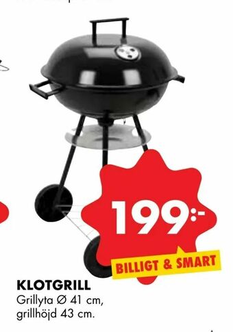 ÖoB Klotgrill erbjuda