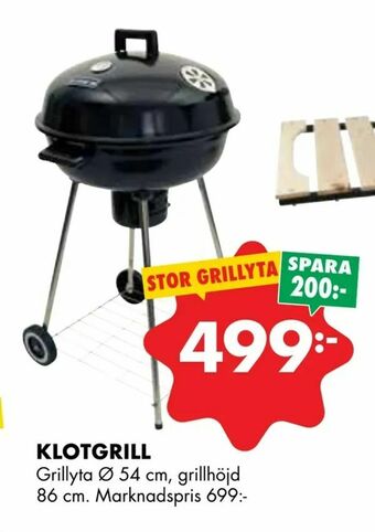ÖoB Klotgrill erbjuda