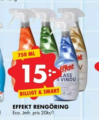 ÖoB Effekt rengöring erbjuda