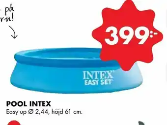 ÖoB Pool intex erbjuda