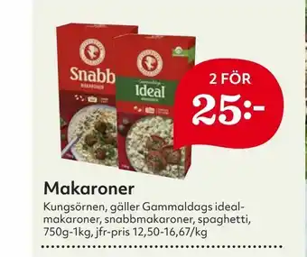 Hemköp Makaroner erbjuda