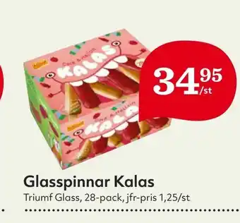 Hemköp Glasspinnar Kalas erbjuda