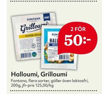 Hemköp Halloumi, Grilloumi erbjuda