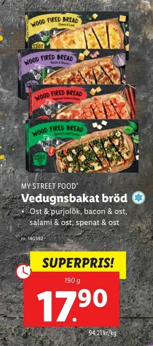 Lidl Vedugnsbakat bröd erbjuda