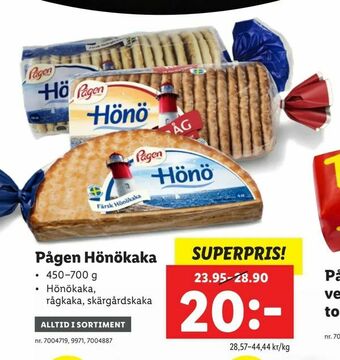 Pågen Hönökaka