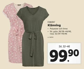 Lidl Klänning erbjuda