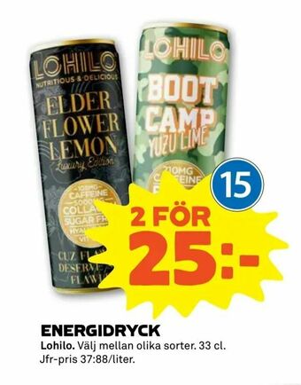 Stora Coop Energidryck erbjuda