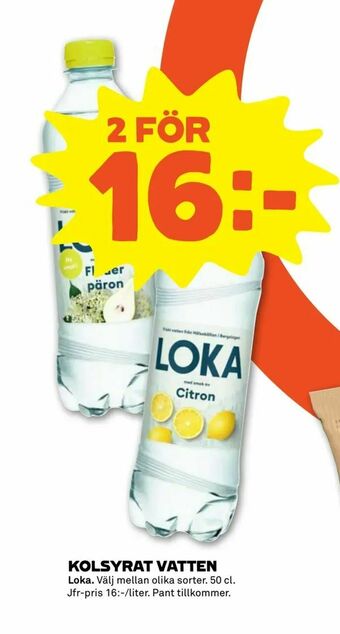 Stora Coop Kolsyrat vatten erbjuda