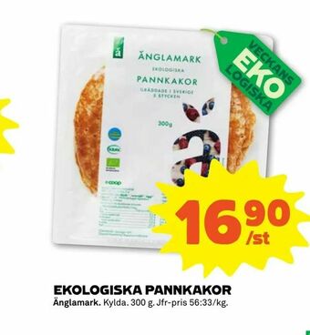 Stora Coop Ekologiska pannkakor erbjuda