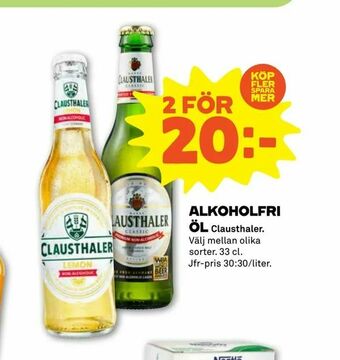 Stora Coop Alkoholfri öl erbjuda