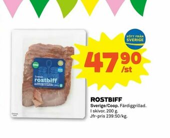 Stora Coop Rostbiff erbjuda