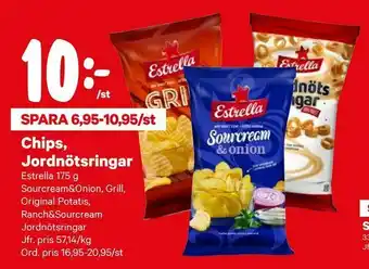 City Gross Chips, Jordnötsringar erbjuda