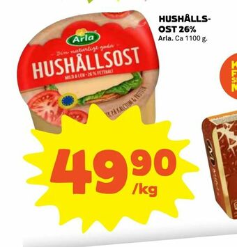 Coop Hushållsost 26% erbjuda