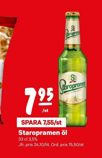 City Gross Staropramen öl erbjuda