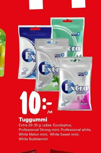 City Gross Tuggummi erbjuda
