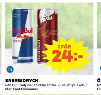 Coop Konsum Energidryck erbjuda