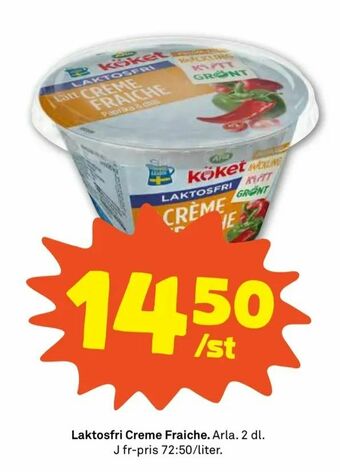 Stora Coop Laktosfri Creme Fraiche erbjuda