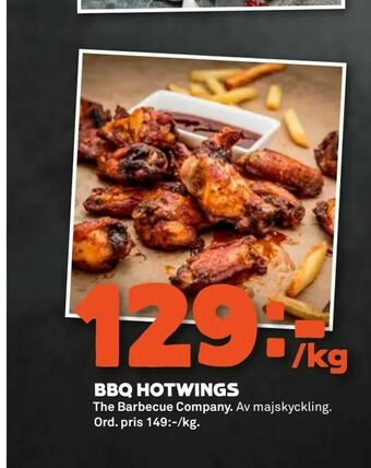 Stora Coop Bbq hotwings erbjuda