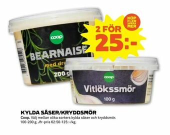 Stora Coop Kylda såser/kryddsmör erbjuda