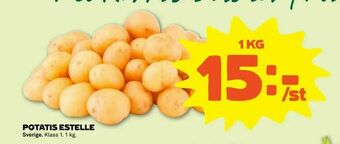 Stora Coop Potatis estelle erbjuda