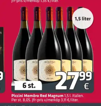 Fleggaard Dark röd vin erbjuda