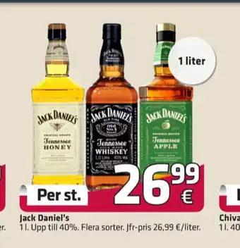Fleggaard Jack daniels whisky erbjuda