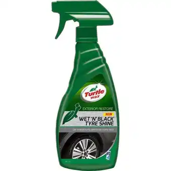 Däckglans wet'n black turtle 500ml