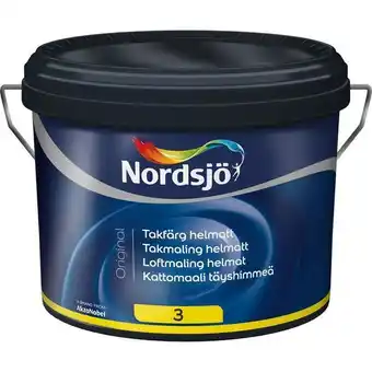 Järnia Tak&väggfärg original helmatt 3 bw inomhus 10l erbjuda