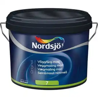 Väggfärg original matt g7 inne vit 10l