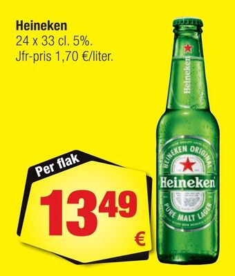 Calle Heineken erbjuda