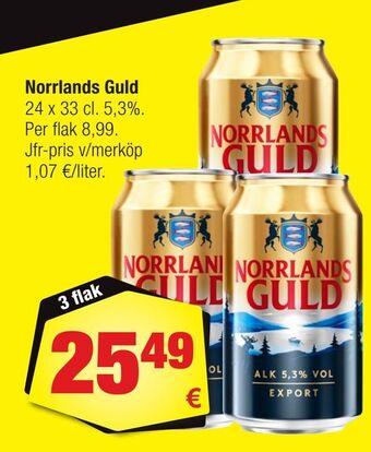 Calle Norrlands guld erbjuda