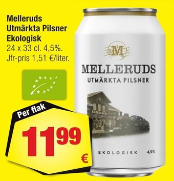 Calle Melleruds utmärkta pilsner ekologisk erbjuda