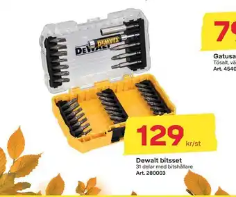 Dewalt bitsset