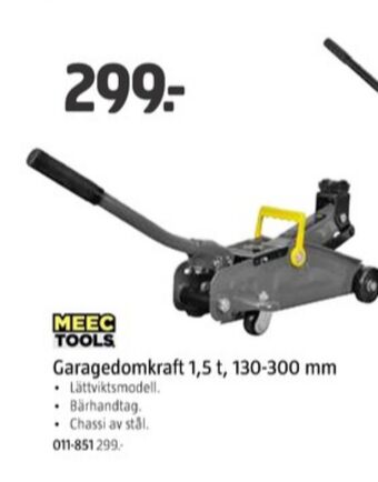 Jula Meec tools domkraft erbjuda