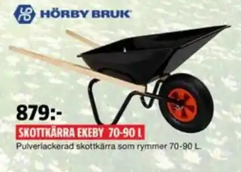 Bauhaus Skottkärra Ekeby 70-90L erbjuda