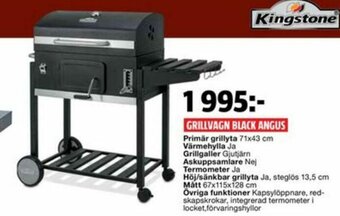 Grillvagn Black Angus