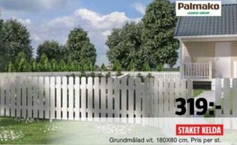 Bauhaus Staket Kelda erbjuda