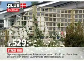 Bauhaus Staket Fuji erbjuda