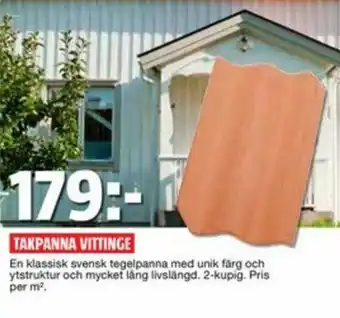 Bauhaus Takpanna Vittinge erbjuda