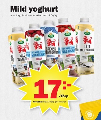 Pekås Mild Yoghurt erbjuda