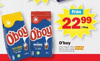 Pekås O'Boy erbjuda