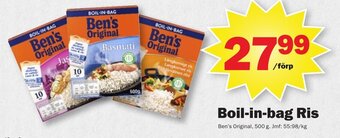 Pekås Boil-in-Bag Ris erbjuda