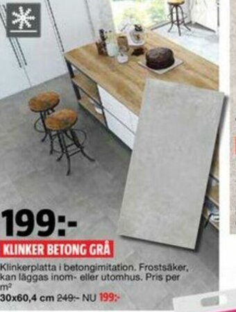 Bauhaus Klinker Betong Grä erbjuda